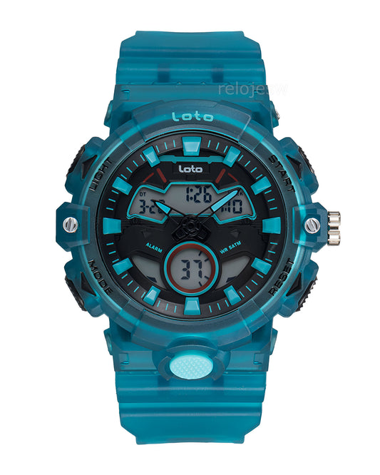Reloj Loto Hombre Azul LT-2503-AZ