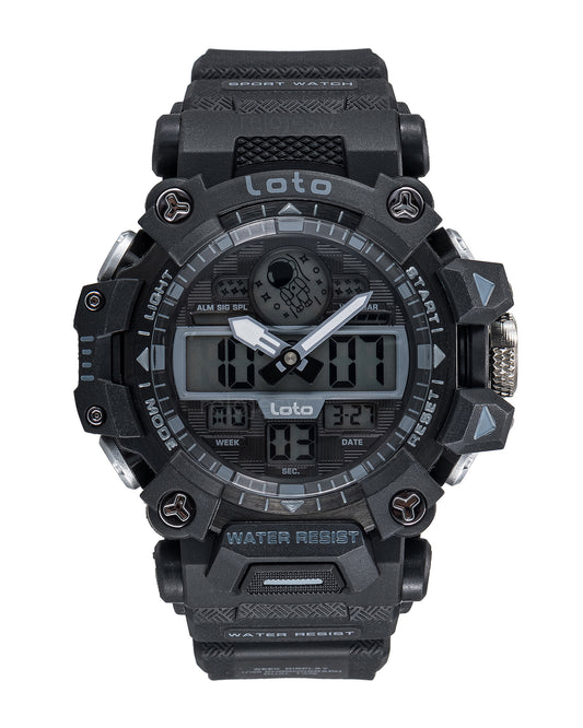 Reloj Loto Hombre Negro LT-2504-NENE