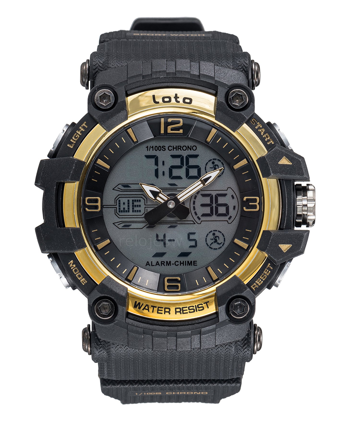 Reloj Loto Hombre Negro LT-2510-NEDO