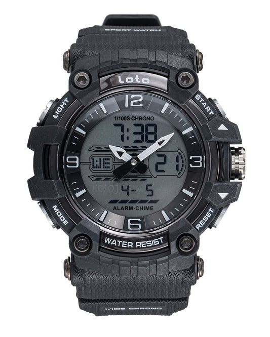 Reloj Loto Hombre Negro LT-2510-NENE