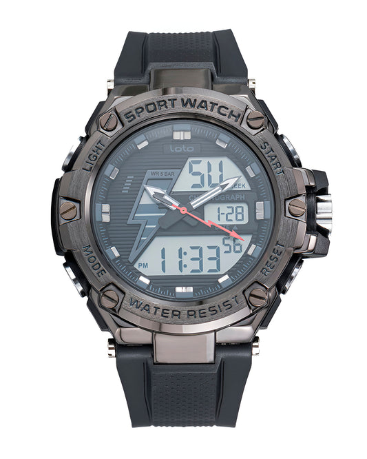Reloj Loto Hombre Negro LT-2518-NENE