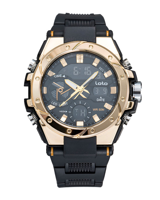 Reloj Loto Hombre Negro LT-2519-NEDO