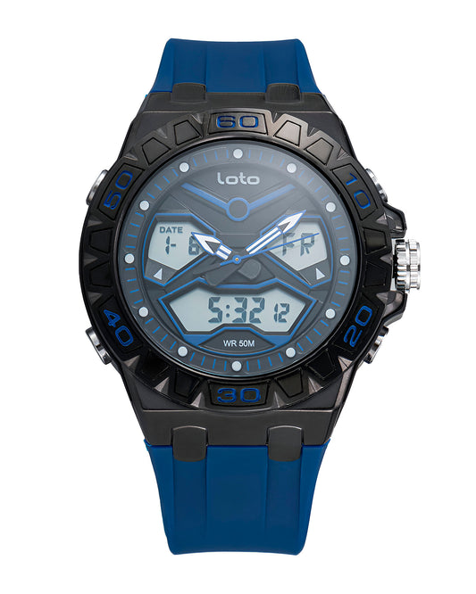 Reloj Loto Hombre Azul LT-2520-AZNE