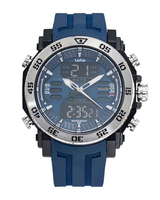 Reloj Loto Hombre Azul LT-2521-AZPL
