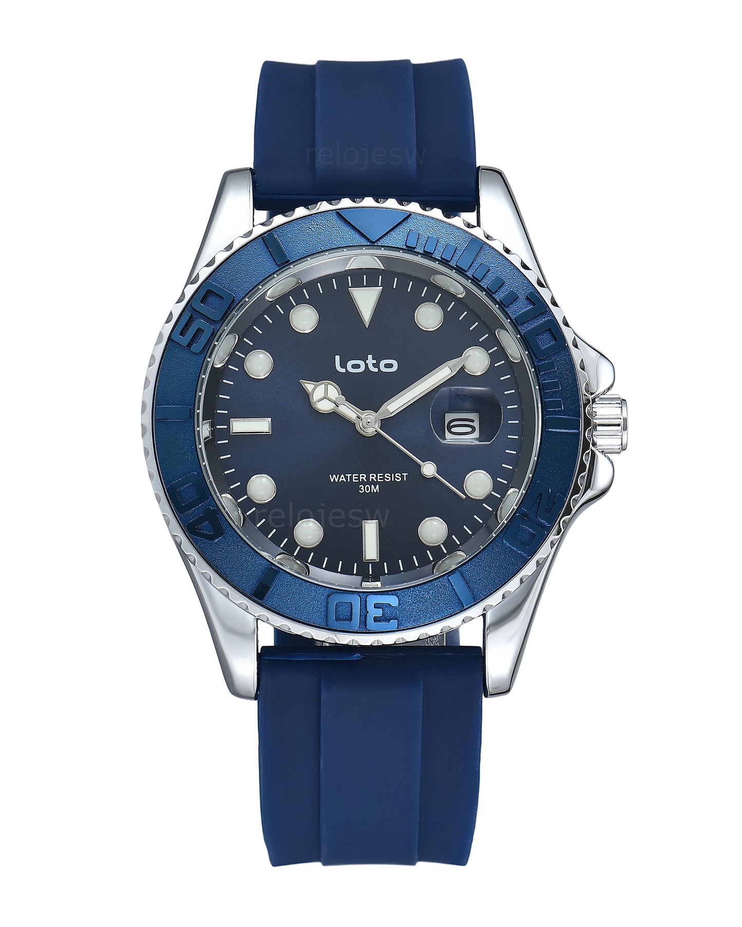 Reloj Loto Hombre Azul LT-2528S-AZPL