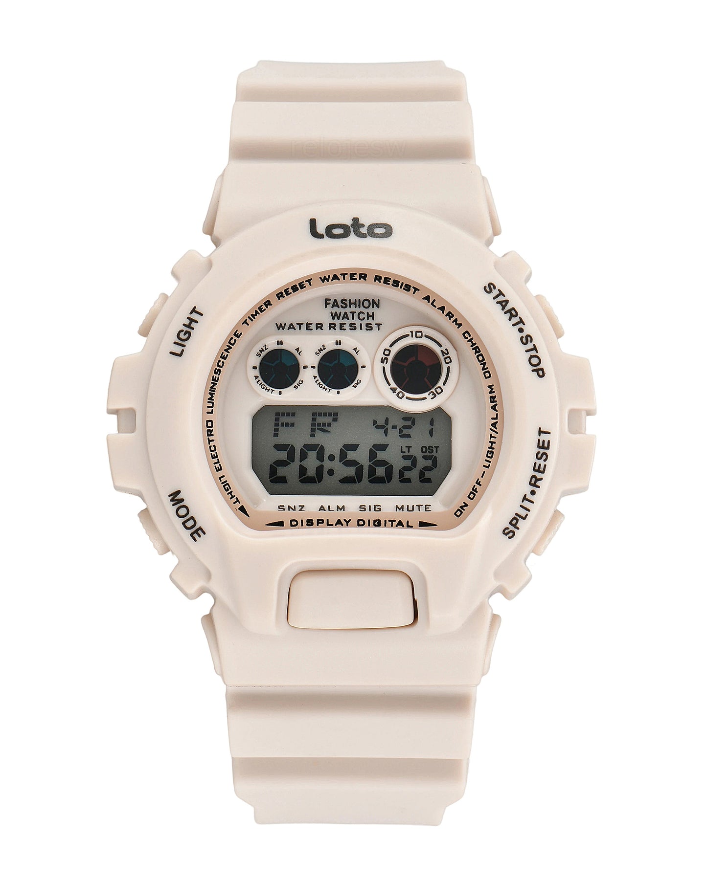 Reloj Loto Mujer Beige LT-2533A-BG