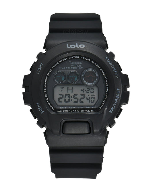 Reloj Loto Mujer Negro LT-2533A-NE