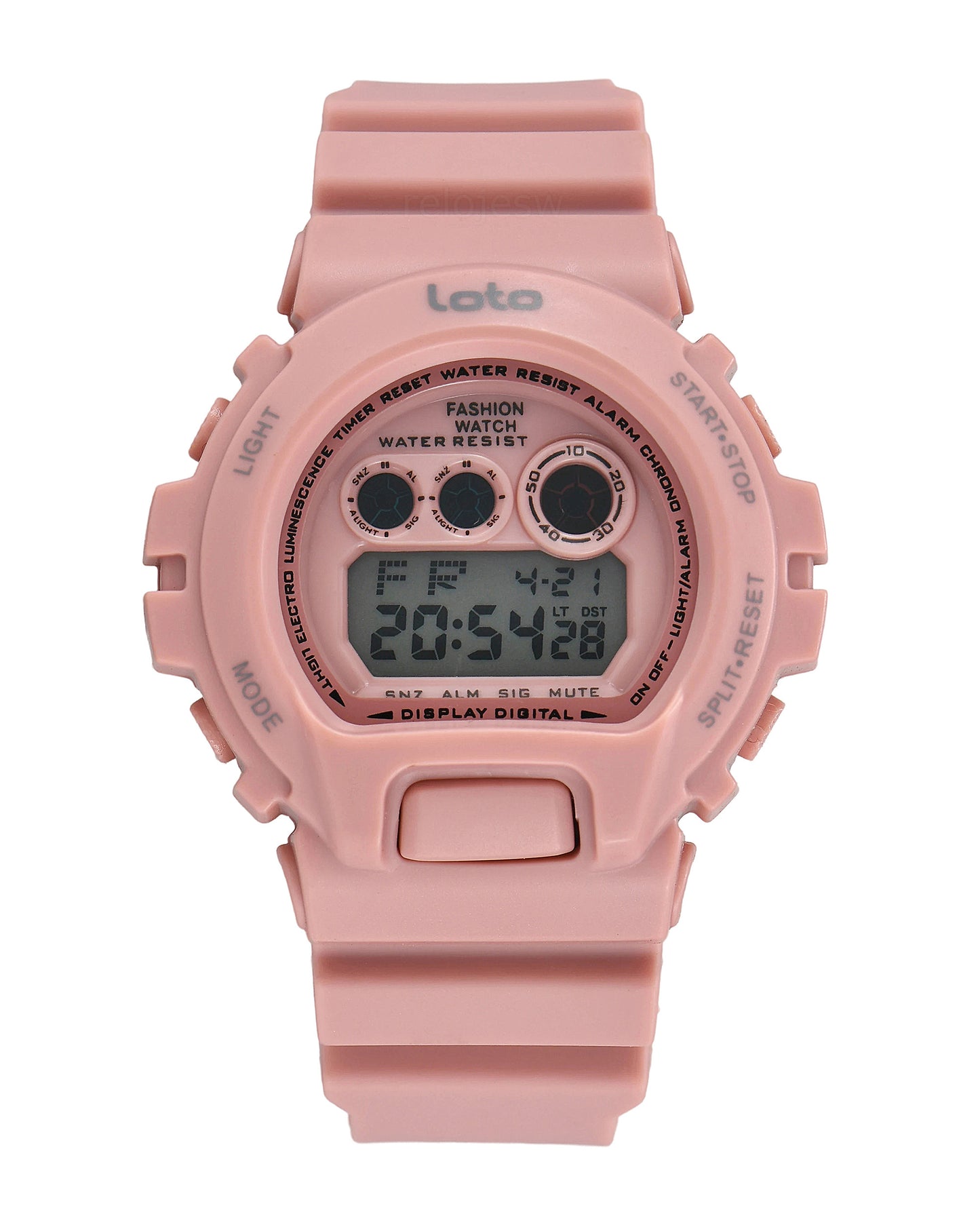 Reloj Loto Mujer Rosado LT-2533A-RS