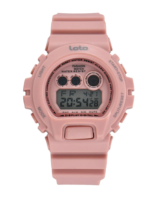 Reloj Loto Mujer Rosado LT-2533A-RS