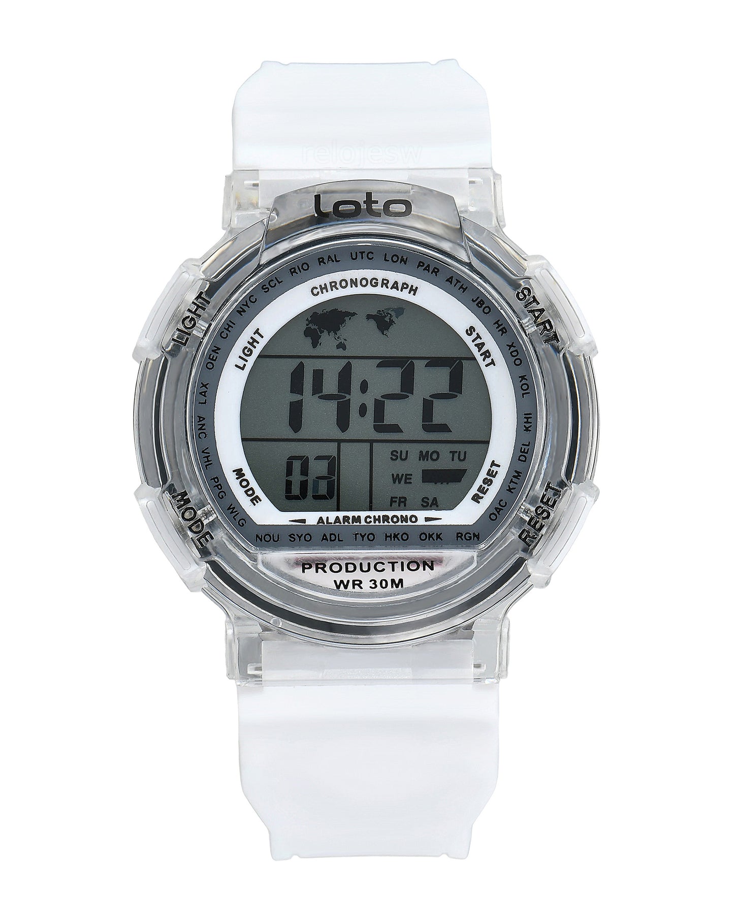Reloj Loto Mujer Blanco LT-2534A-BL