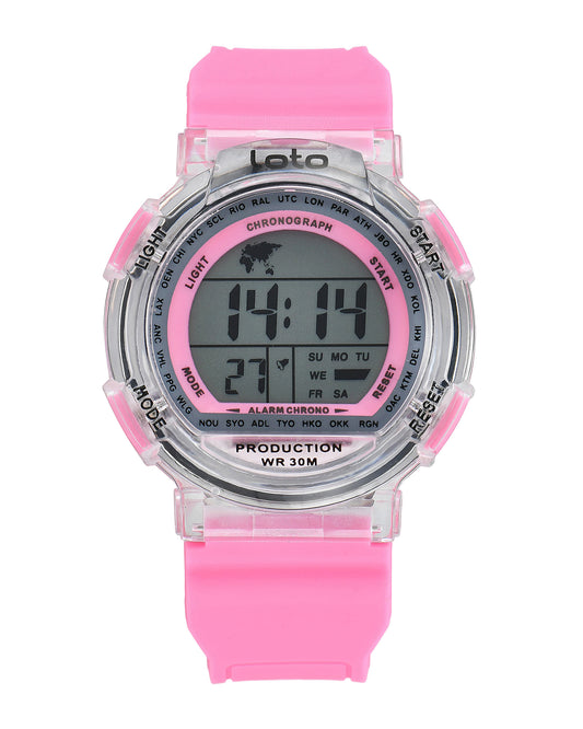Reloj Loto Mujer Rosado LT-2534A-FC