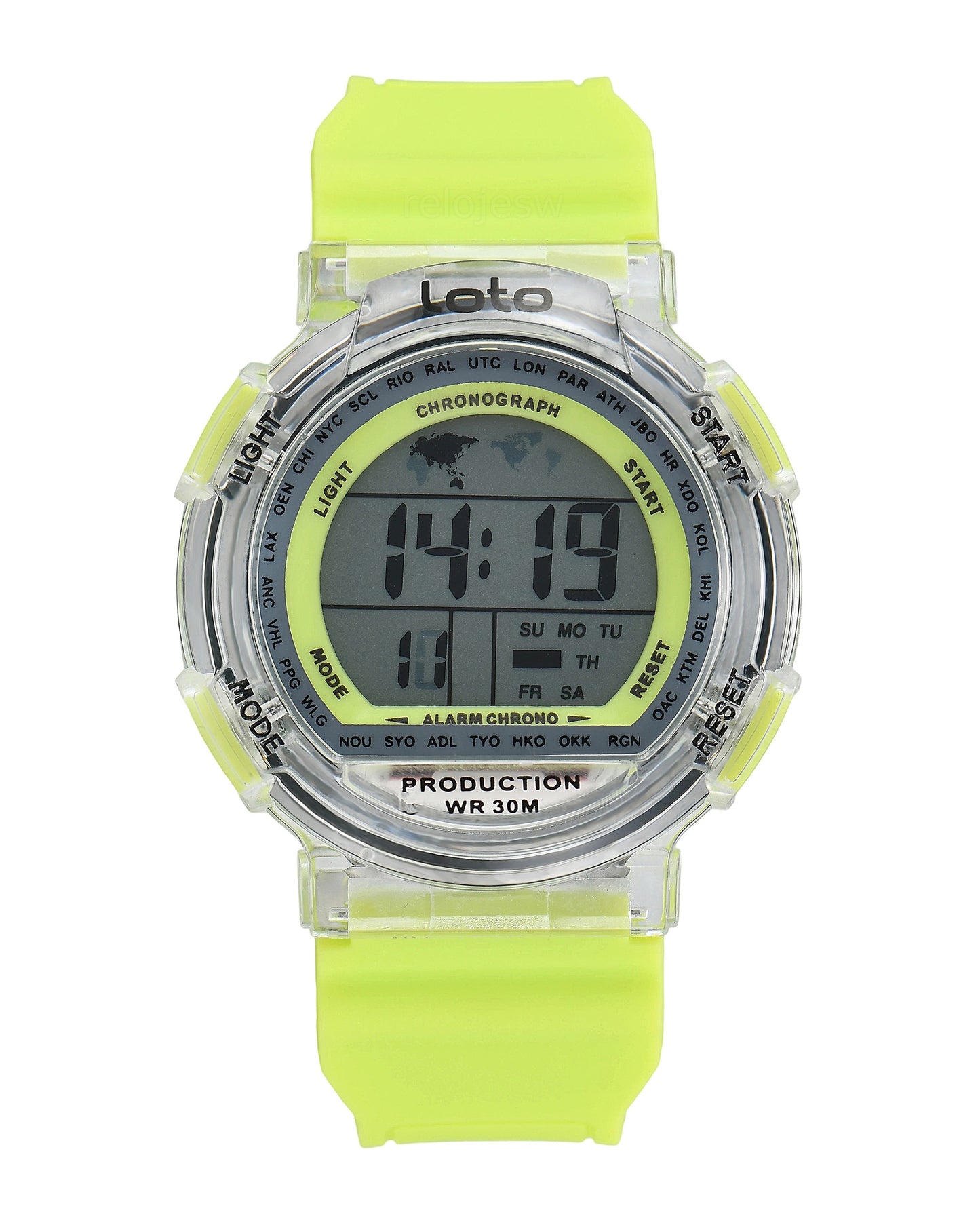 Reloj Loto Mujer Verde LT-2534A-VE