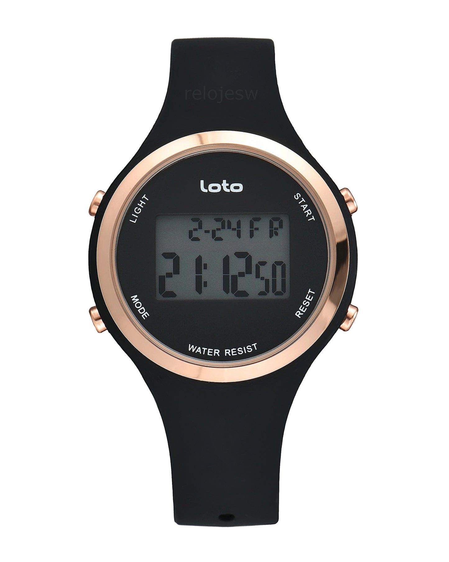 Reloj Loto Mujer Negro LT-2536A-NE