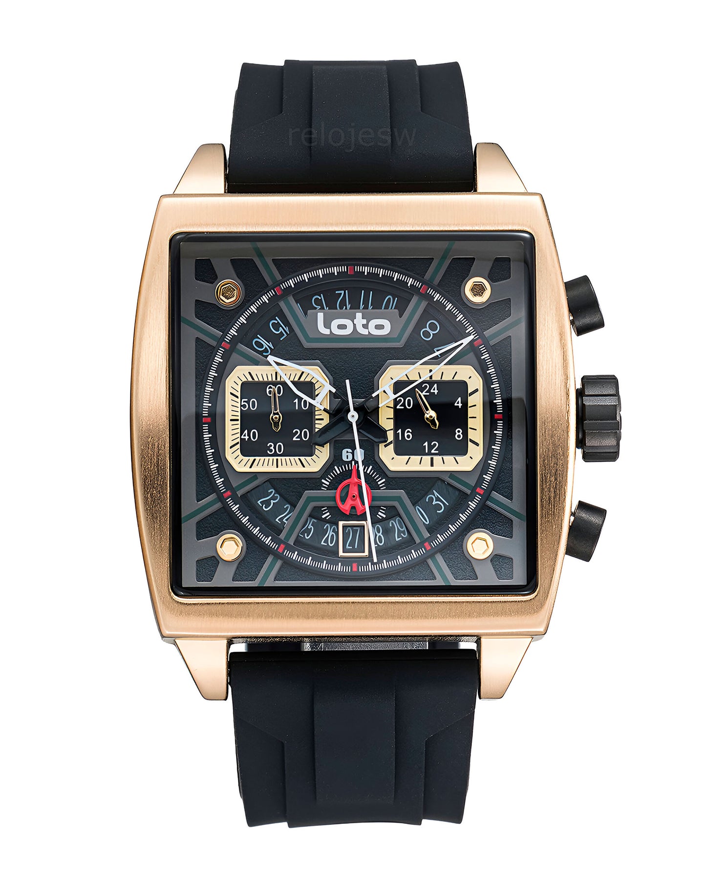 Reloj Loto Hombre Negro LT-2537-NEDO