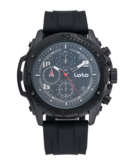 Reloj Loto Hombre Negro LT-2538-NENE