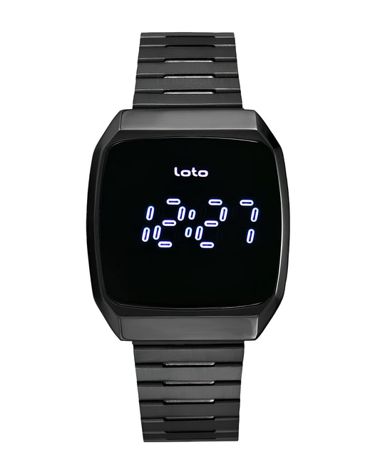Reloj Loto Unisex Negro LT-2540-NE