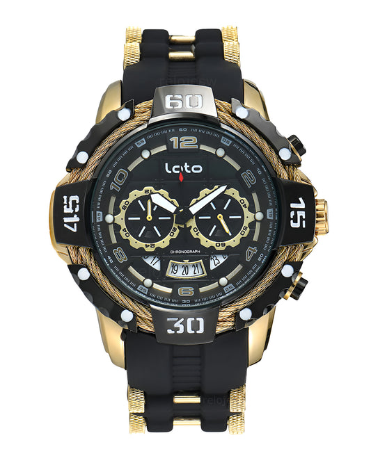 Reloj Loto Hombre Original Negro LT-2544-NEDONE