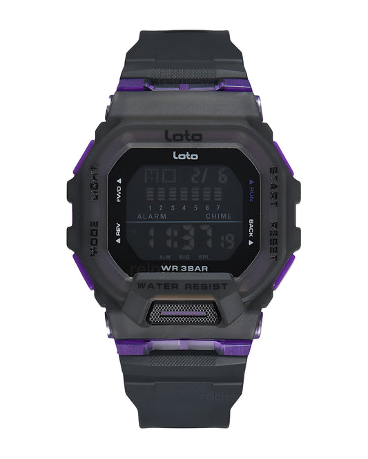 Reloj Loto Hombre Original Negro LT-2566-NEMO