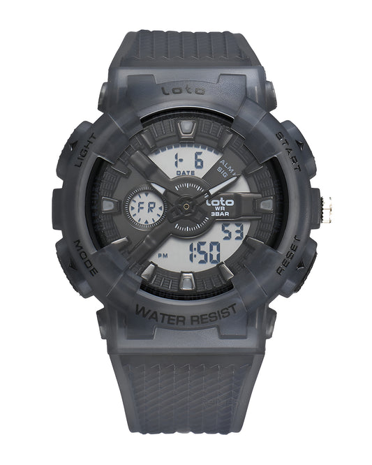 Reloj Loto Hombre Original Gris LT-2567-GRGR