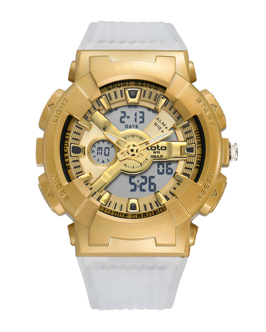 Reloj Loto Hombre Original Translúcido LT-2567-TRDO
