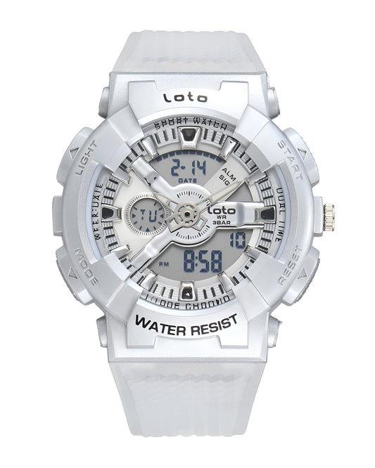 Reloj Loto Hombre Original Translúcido LT-2567-TRPL