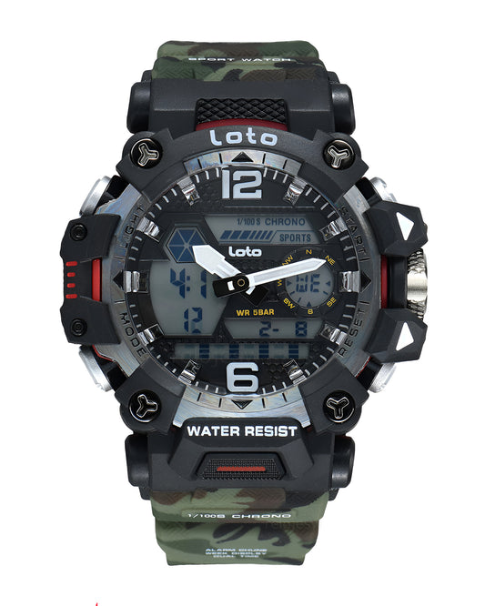 Reloj Loto Hombre Original Verde LT-2571-VENE