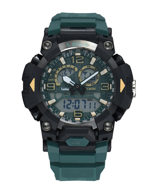 Reloj Loto Hombre Original Verde LT-2574-VENE