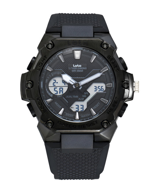 Reloj Loto Hombre Original Negro LT-2575-NENE