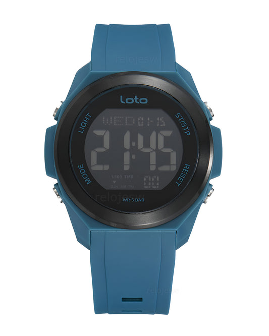 Reloj Loto Unisex Original Azul LT-2594-AZ