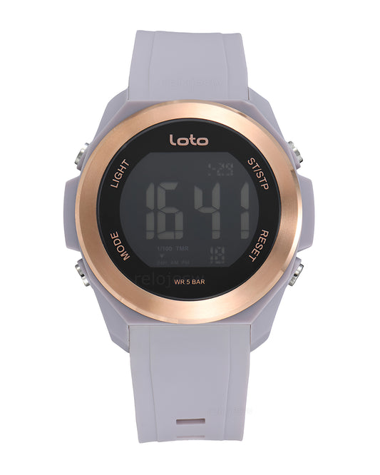 Reloj Loto Mujer Original Morado LT-2594-MO