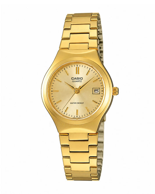 Reloj Casio Mujer Original Dorado LTP-1170N-9AR