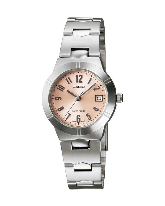 Reloj Casio Mujer Original Plateado LTP-1241D-4A3