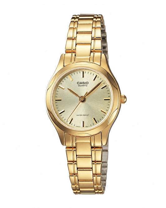 Reloj Casio Mujer Original Dorado LTP-1275G-9A