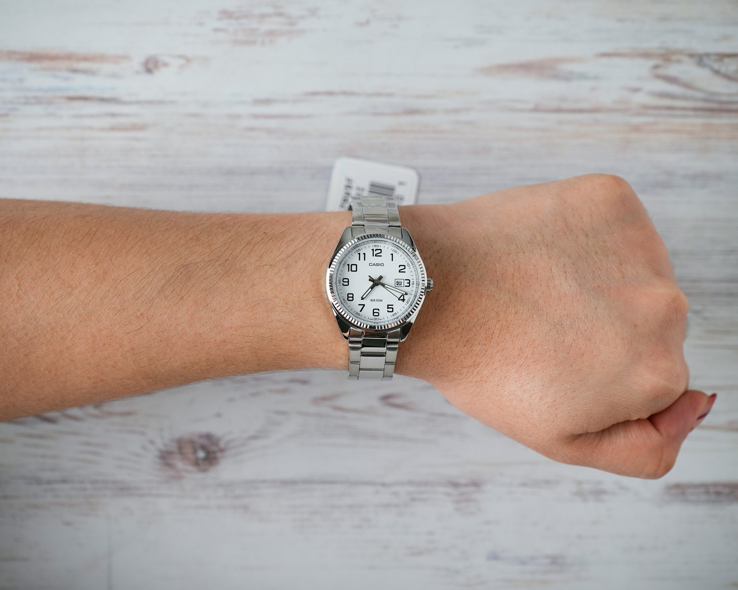 Reloj Casio Mujer Plateado LTP-1302D-7BV