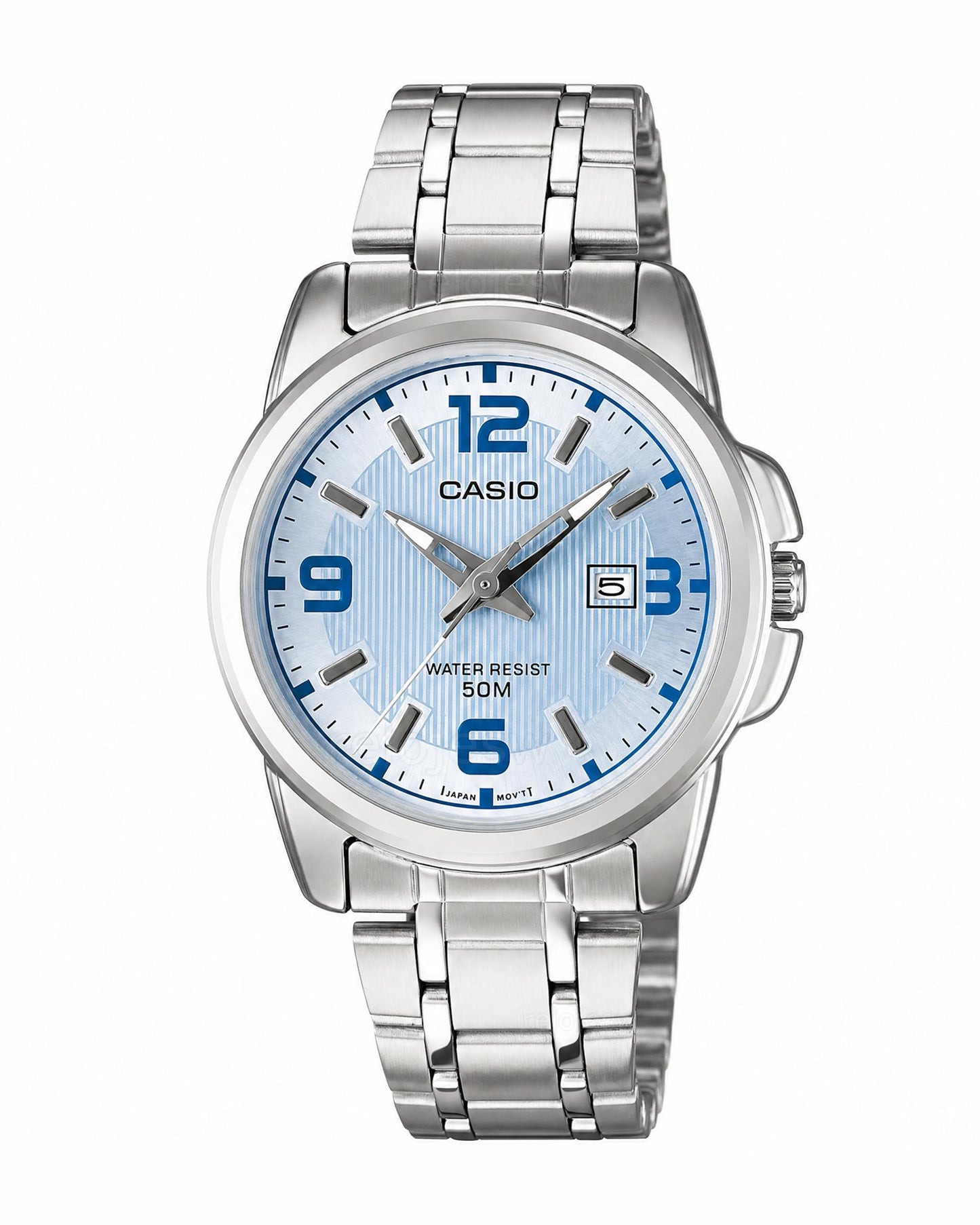 Reloj Casio Mujer Original Plateado LTP-1314D-2AV