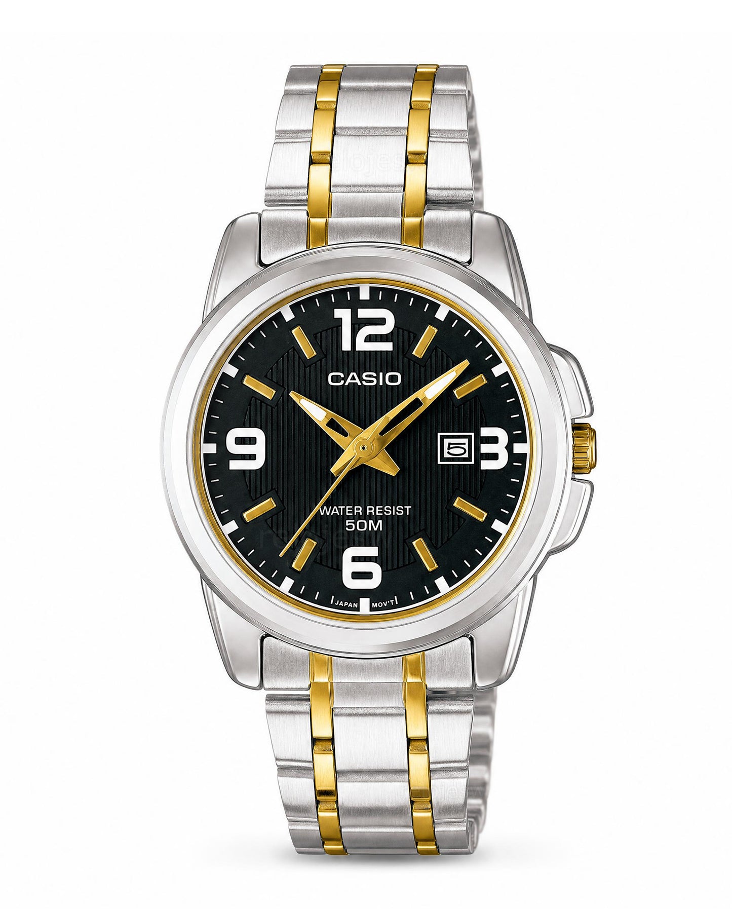 Reloj Casio Mujer Original Plateado y Dorado LTP-1314SG-1AV