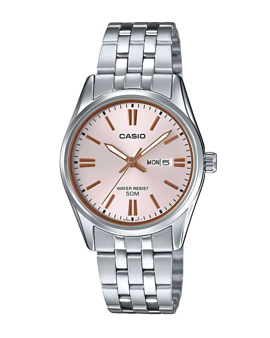 Reloj Casio Mujer Plateado LTP-1335D-4AV