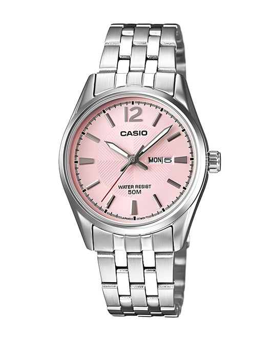 Reloj Casio Mujer Plateado LTP-1335D-5AV