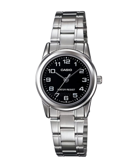 Reloj Casio Mujer Plateado LTP-V001D-1B