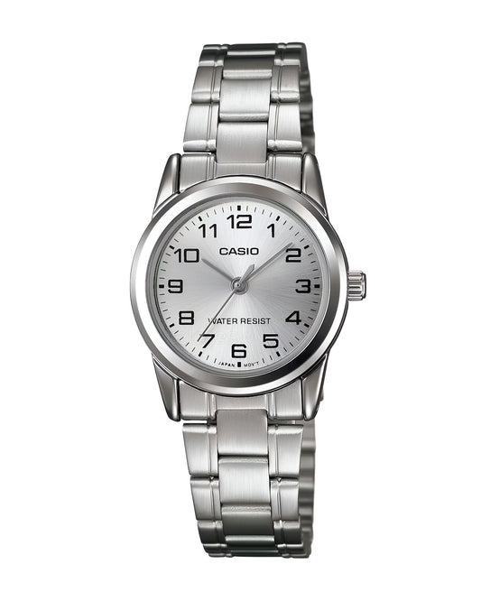 Reloj Casio Mujer Plateado LTP-V001D-7B