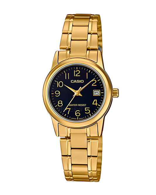 Reloj Casio Mujer Dorado LTP-V002G-1B