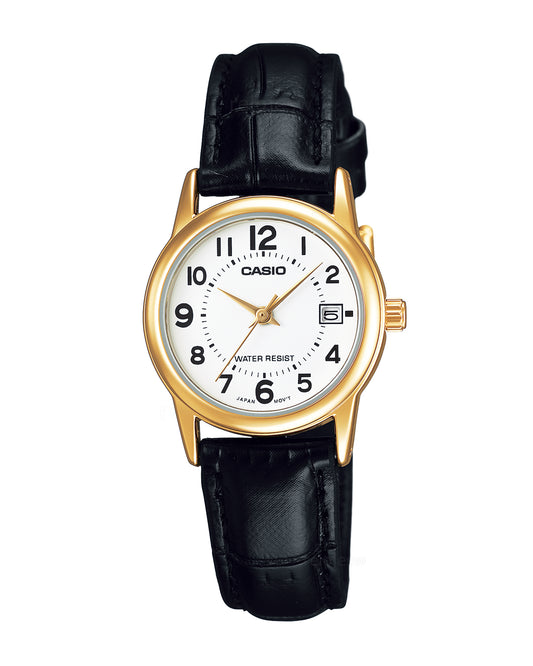 Reloj Casio Original Mujer Blanco LTP-V002GL-7B