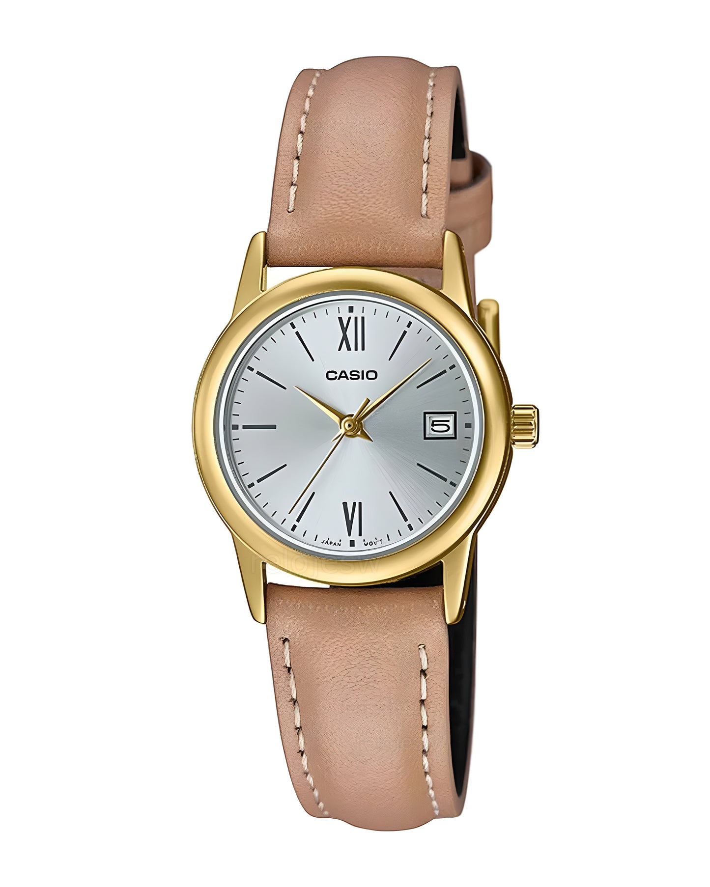 Reloj Casio Mujer Café LTP-V002GL-7B3