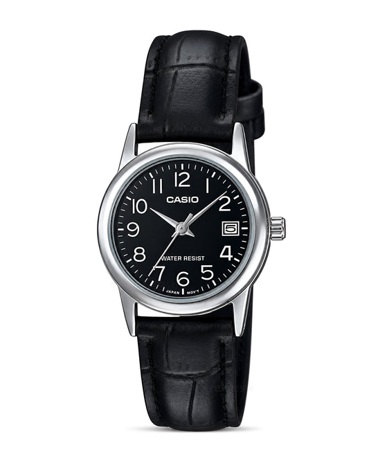 Reloj Casio Original Mujer Negro LTP-V002L-1B