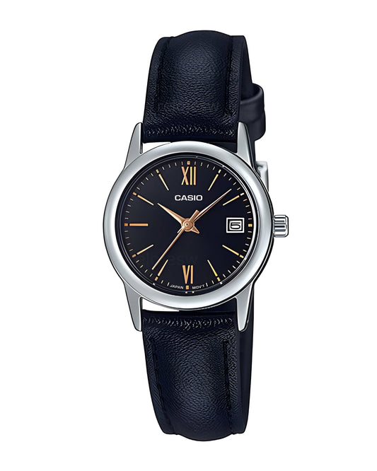 Reloj Casio Mujer Negro LTP-V002L-1B3