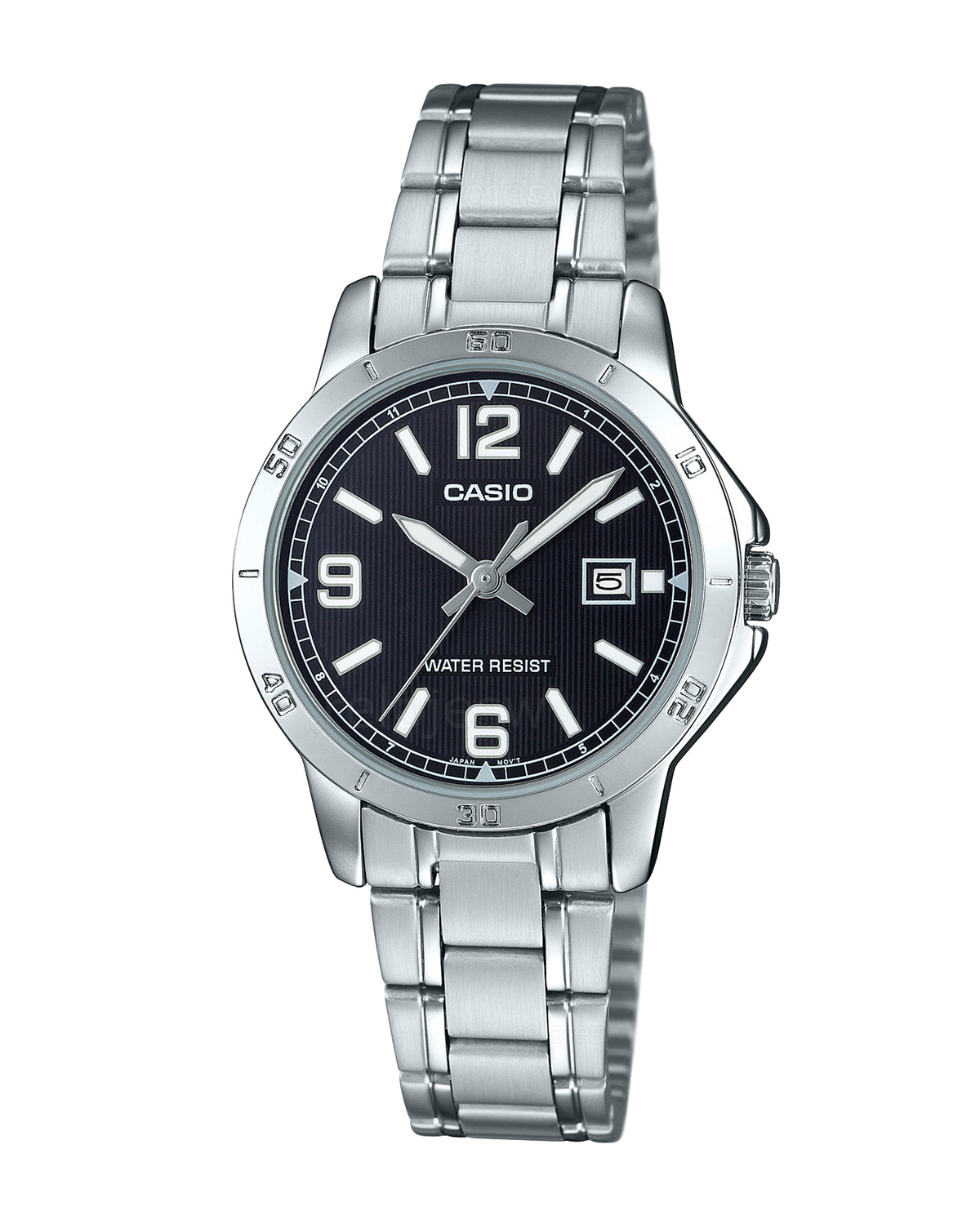 Reloj Casio Mujer Original Plateado LTP-V004D-1B2