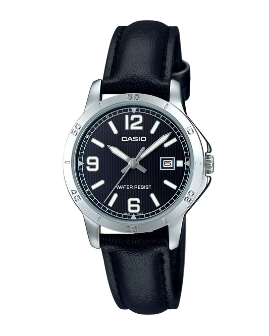 Reloj Casio Mujer Negro LTP-V004L-1B