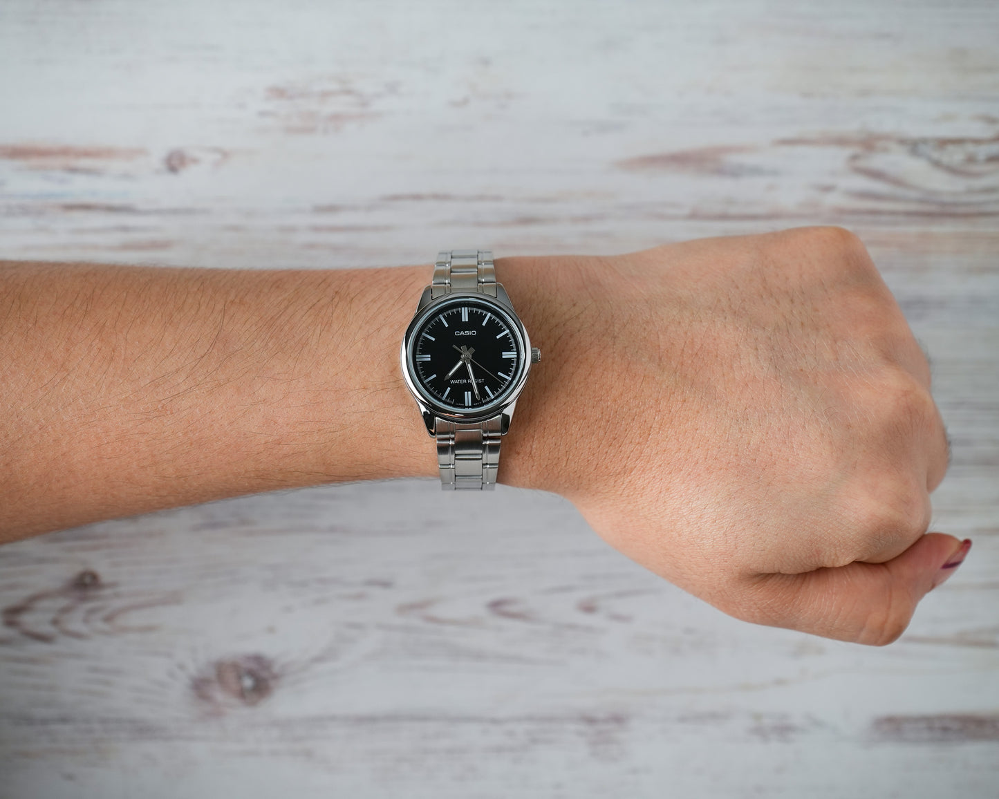 Reloj Casio Mujer Plateado LTP-V005D-1A