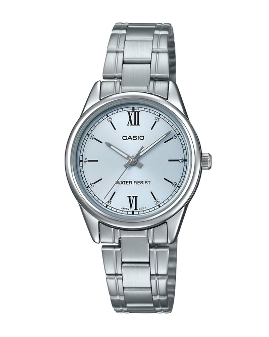 Reloj Casio Mujer Plateado LTP-V005D-2B3