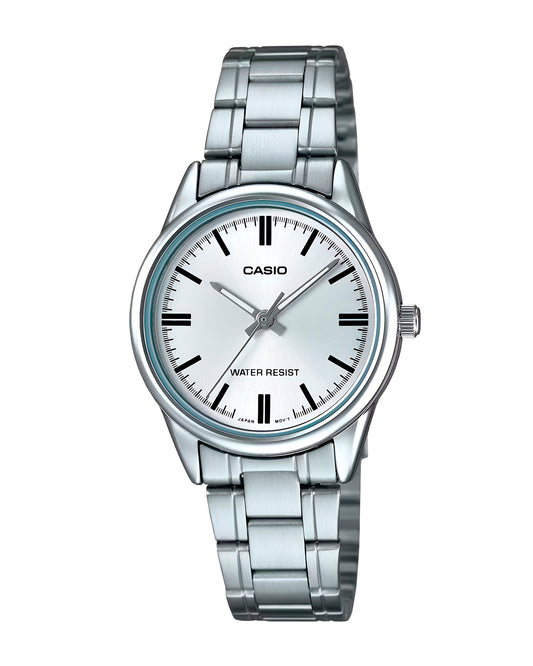 Reloj Casio Mujer Plateado LTP-V005D-7A